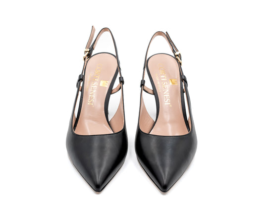 Chanel Slick Mid-Squared Heel