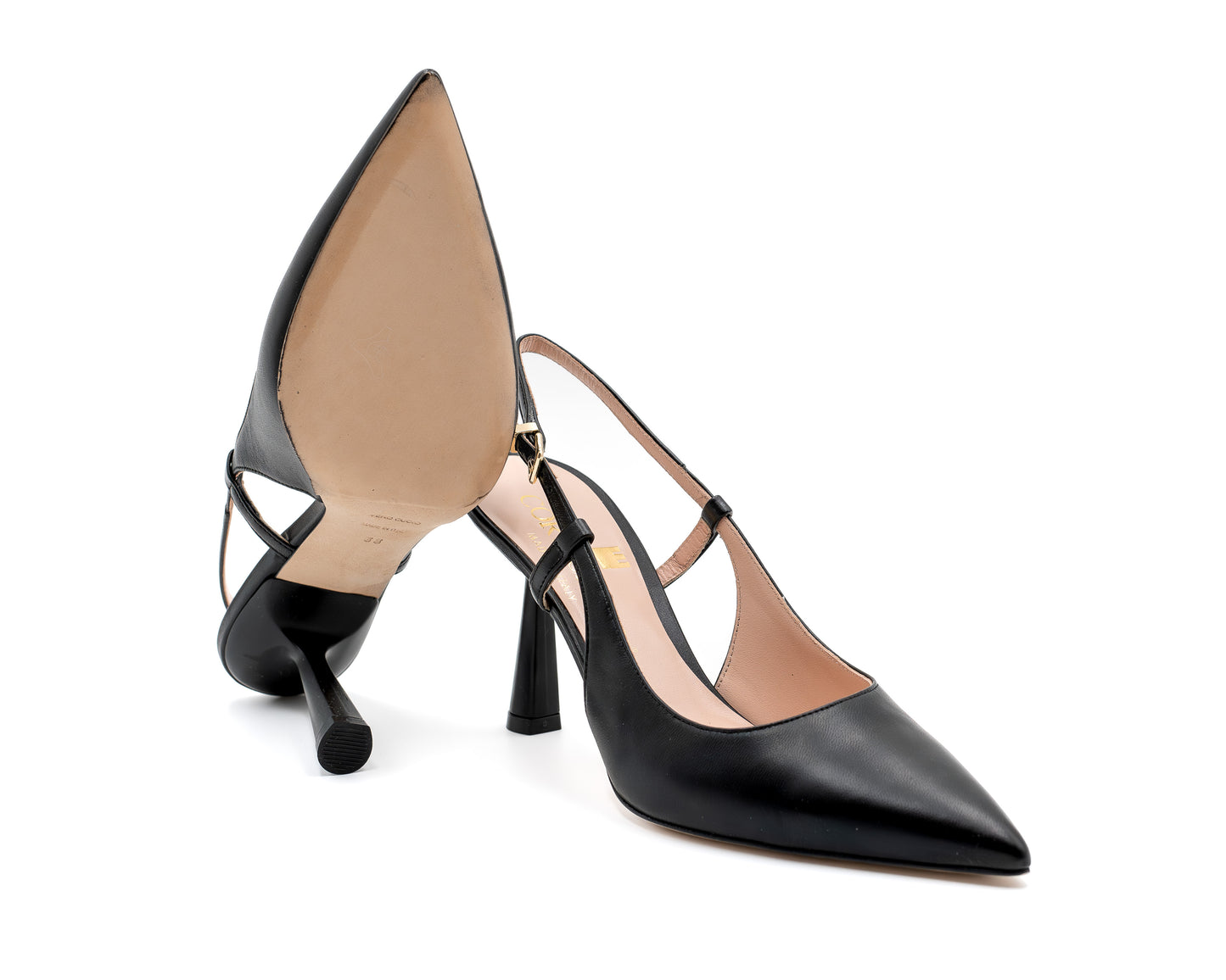 Chanel Slick Mid-Squared Heel