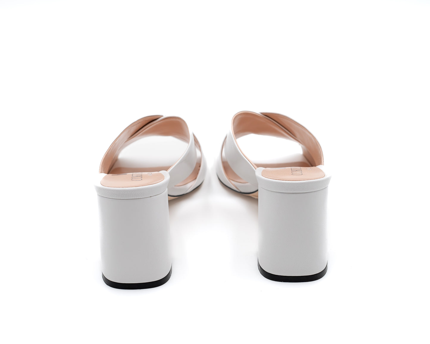 Leather Slip-On With Heel