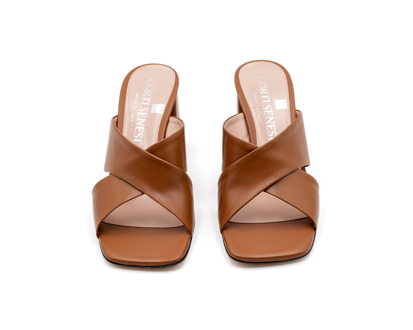 Leather Slip-On With Heel