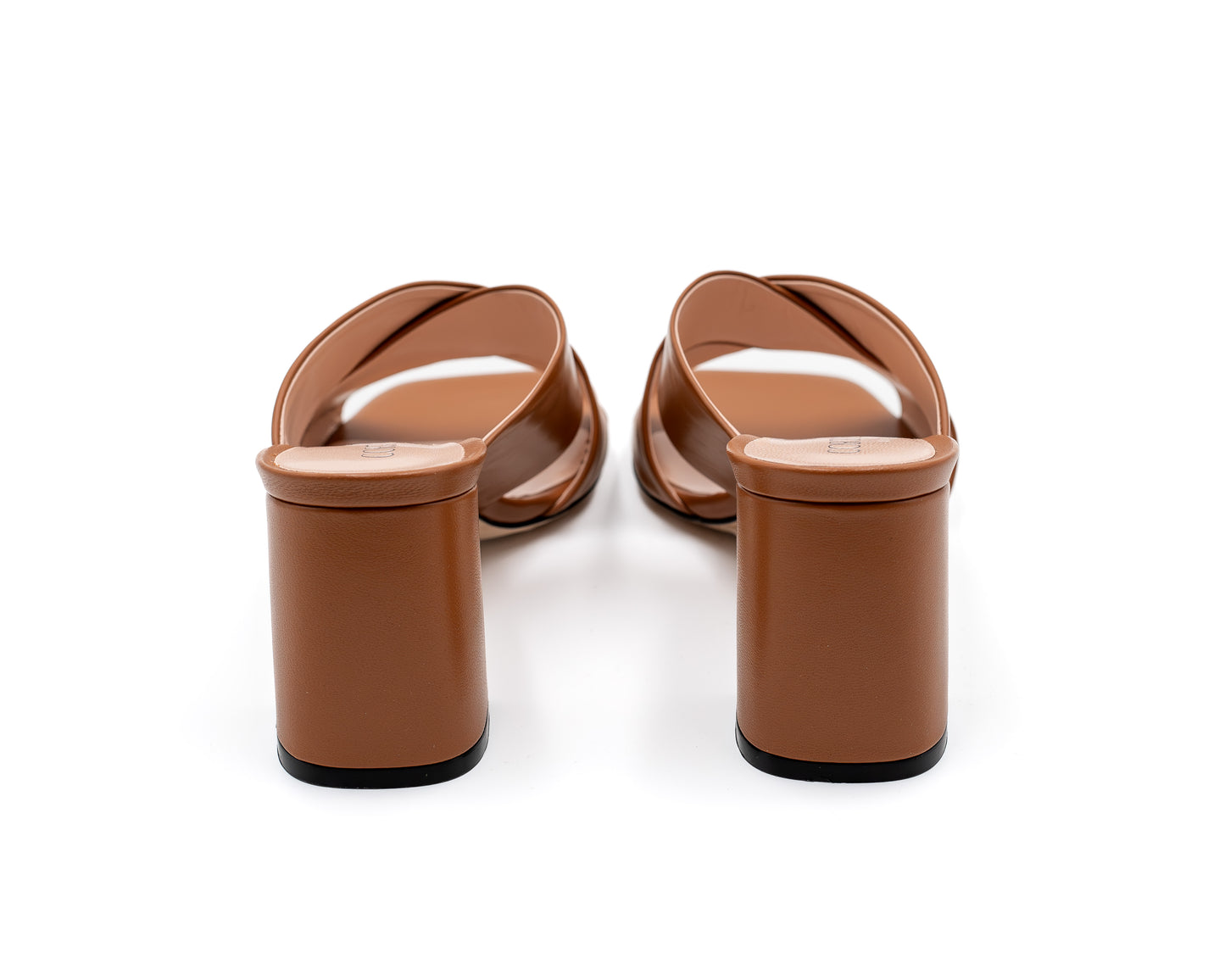 Leather Slip-On With Heel