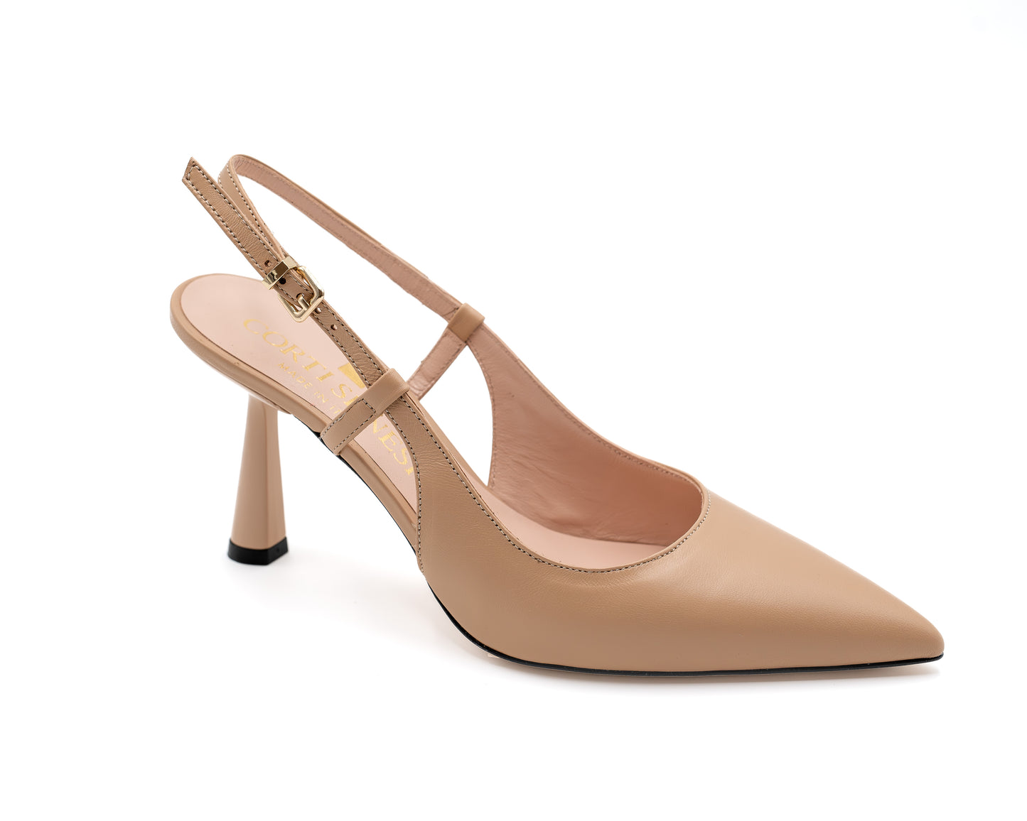 Chanel Slick Mid-Squared Heel