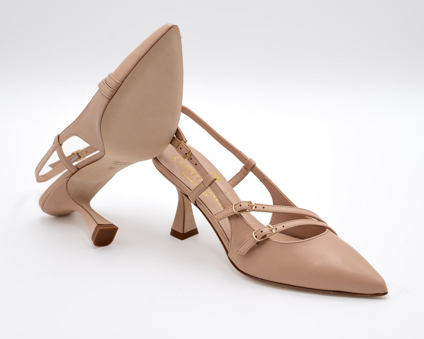 Chanel Slick Mid-Squared Heel